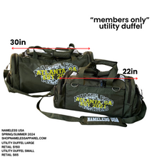 Load image into Gallery viewer, Utility Duffel Bag
